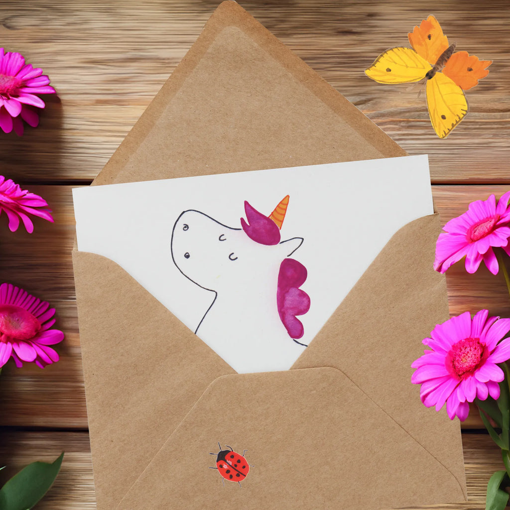 Deluxe Karte Einhorn Koffer Glückwunschkarte, Karte, Hochwertige Grußkarte, Einladungskarte, Grußkarte, Hochzeitskarte, Klappkarte, Hochwertige Klappkarte, Geburtstagskarte, Einhorn, Einhörner, Einhorn Deko, Unicorn, witzig, Reise, Verreisen, Spaß, albern, Gepäck, lustig, Abenteuer, unicorn, Erwachsen, Koffer, Kind