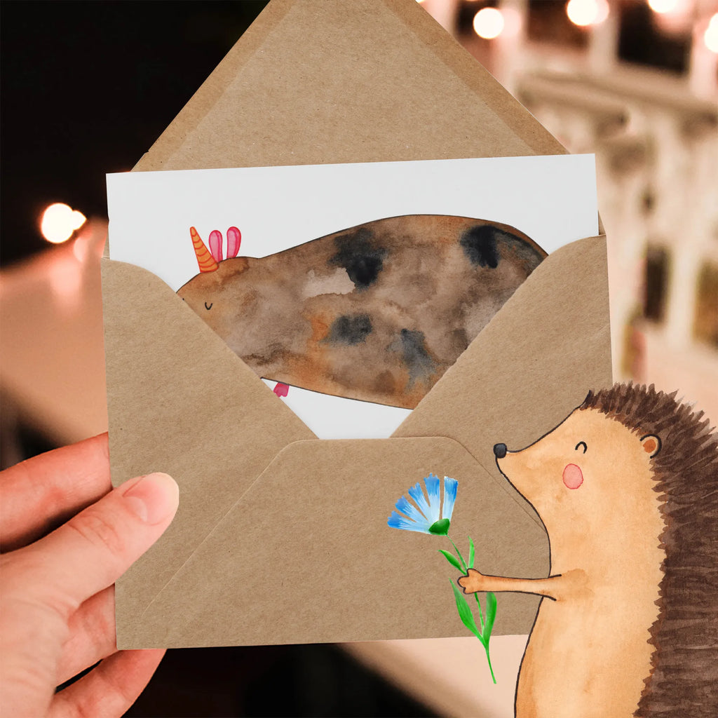 Deluxe Karte Einhorn Meerschweinchen Hochzeitskarte, Hochwertige Klappkarte, Einladungskarte, Klappkarte, Grußkarte, Hochwertige Grußkarte, Karte, Geburtstagskarte, Glückwunschkarte, Einhorn, Einhörner, Einhorn Deko, Unicorn, Meerhörnchen, Meerschwein, Meericorn, Meerschweinchen