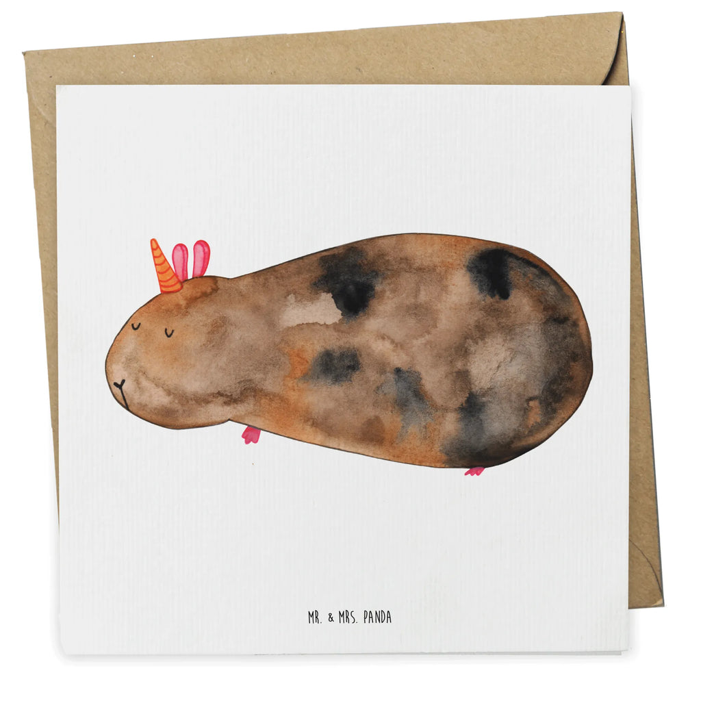 Deluxe Karte Einhorn Meerschweinchen Hochzeitskarte, Hochwertige Klappkarte, Einladungskarte, Klappkarte, Grußkarte, Hochwertige Grußkarte, Karte, Geburtstagskarte, Glückwunschkarte, Einhorn, Einhörner, Einhorn Deko, Unicorn, Meerhörnchen, Meerschwein, Meericorn, Meerschweinchen