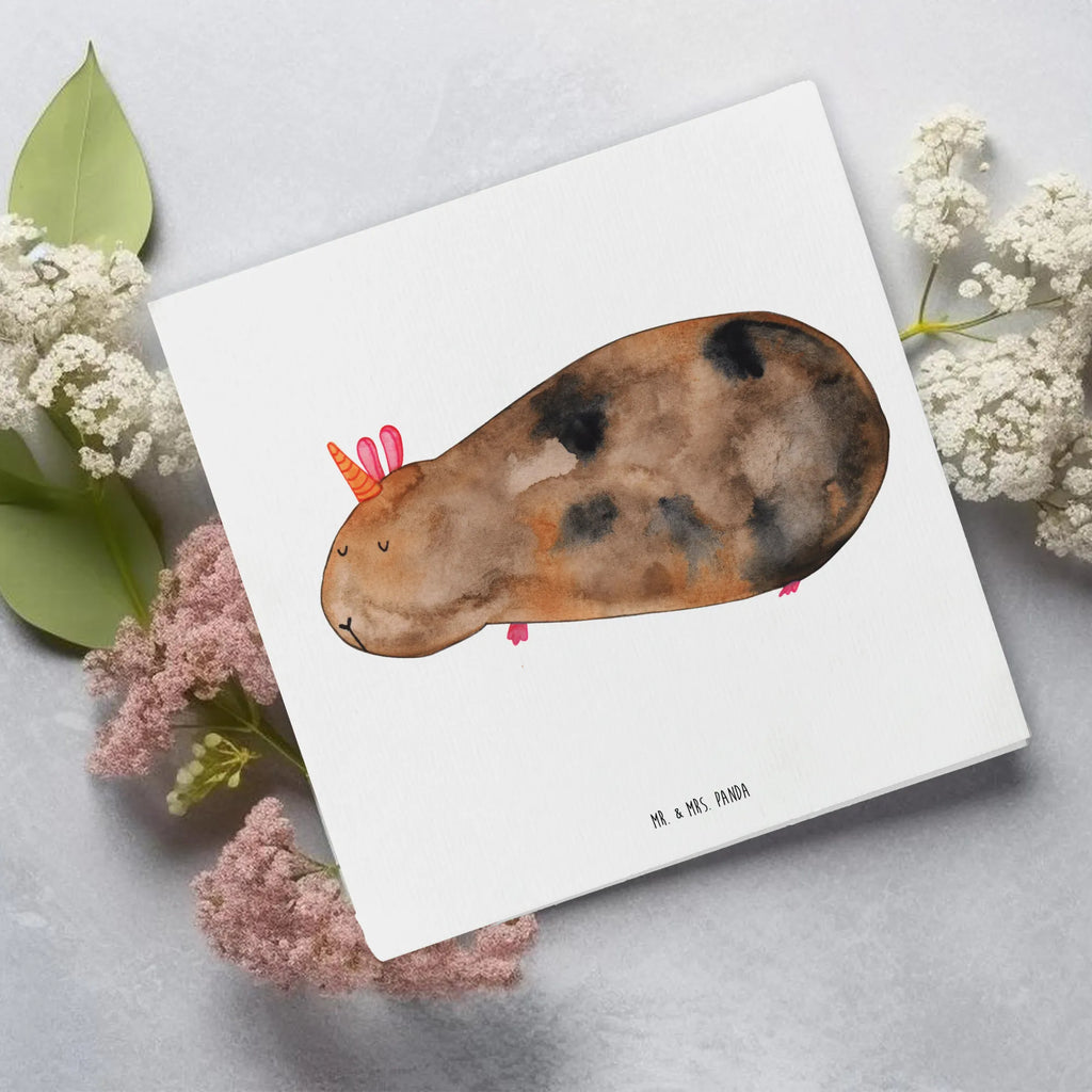 Deluxe Karte Einhorn Meerschweinchen Hochzeitskarte, Hochwertige Klappkarte, Einladungskarte, Klappkarte, Grußkarte, Hochwertige Grußkarte, Karte, Geburtstagskarte, Glückwunschkarte, Einhorn, Einhörner, Einhorn Deko, Unicorn, Meerhörnchen, Meerschwein, Meericorn, Meerschweinchen