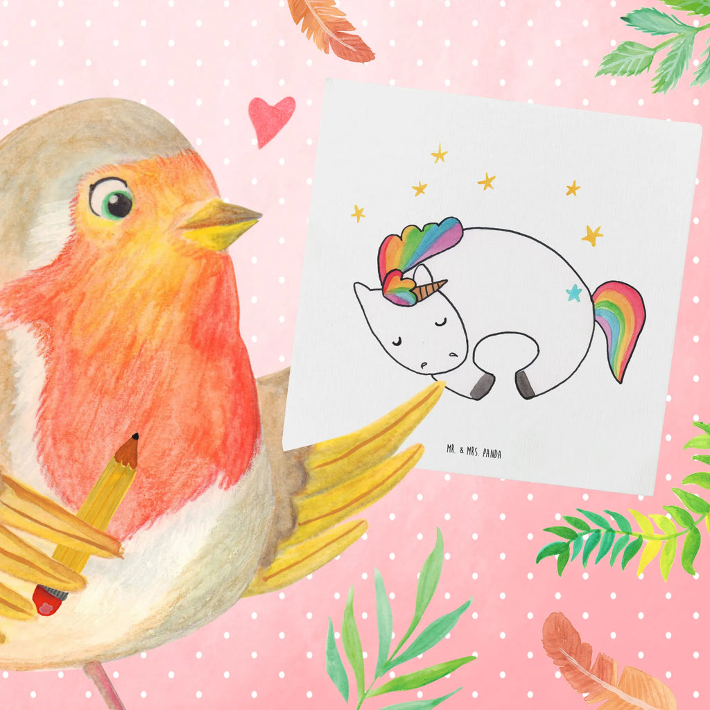 Deluxe Card unicorn Night Hochwertige Grußkarte, Hochzeitskarte, Karte, Geburtstagskarte, Glückwunschkarte, Grußkarte, Einladungskarte, Hochwertige Klappkarte, Klappkarte, Einhorn, Einhörner, Einhorn Deko, Unicorn, Ruhe, Realität, Geschenk, Menschen, unicorn, Träume, Freundin, Traum