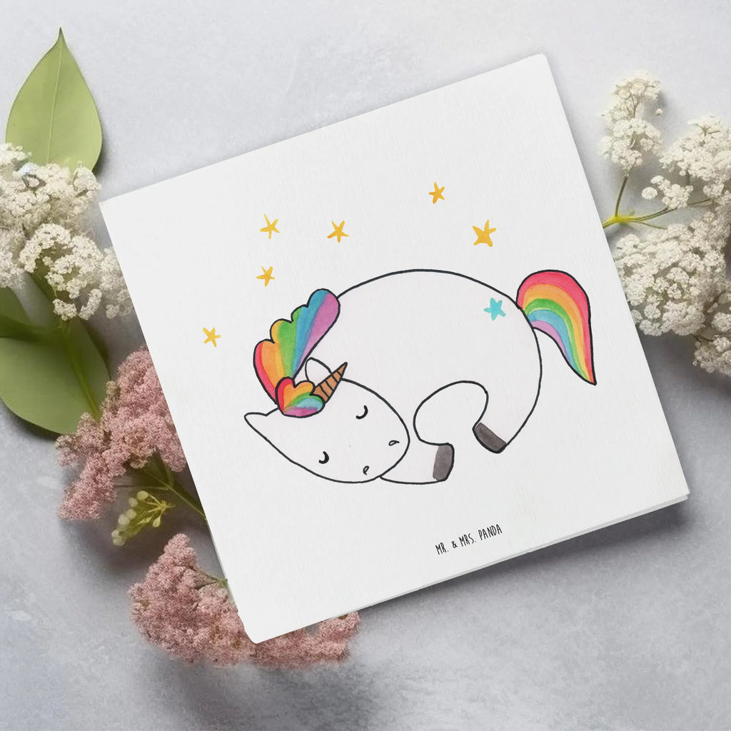 Deluxe Card unicorn Night Hochwertige Grußkarte, Hochzeitskarte, Karte, Geburtstagskarte, Glückwunschkarte, Grußkarte, Einladungskarte, Hochwertige Klappkarte, Klappkarte, Einhorn, Einhörner, Einhorn Deko, Unicorn, Ruhe, Realität, Geschenk, Menschen, unicorn, Träume, Freundin, Traum