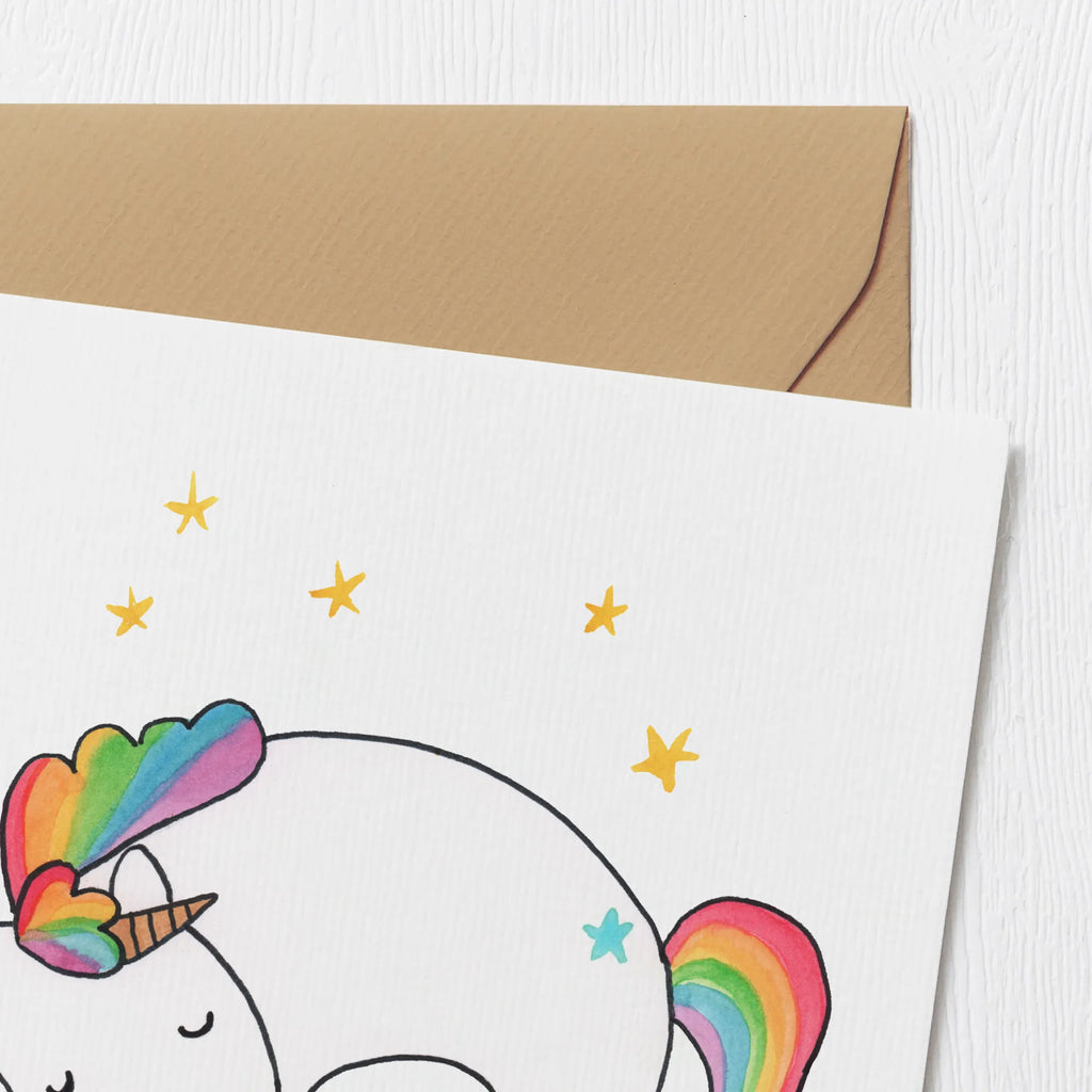 Deluxe Card unicorn Night Hochwertige Grußkarte, Hochzeitskarte, Karte, Geburtstagskarte, Glückwunschkarte, Grußkarte, Einladungskarte, Hochwertige Klappkarte, Klappkarte, Einhorn, Einhörner, Einhorn Deko, Unicorn, Ruhe, Realität, Geschenk, Menschen, unicorn, Träume, Freundin, Traum