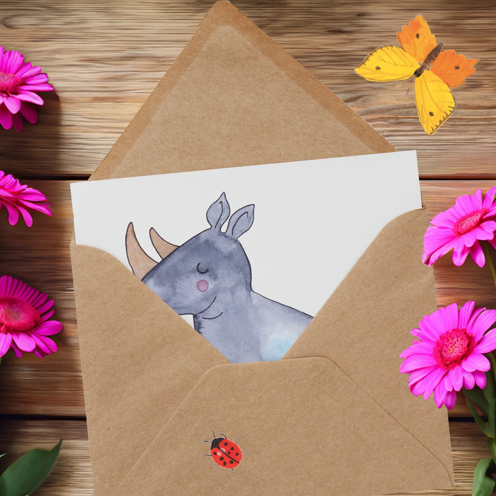 Deluxe Karte Einhorn Nashorn Geburtstagskarte, Einladungskarte, Grußkarte, Karte, Klappkarte, Glückwunschkarte, Hochzeitskarte, Hochwertige Klappkarte, Hochwertige Grußkarte, Einhorn, Einhörner, Einhorn Deko, Unicorn, lustig, Einhornpower, Regenbogen, witzig, Nashörner, Glitzer, Zoo, Nashorn, Erwachsenwerden