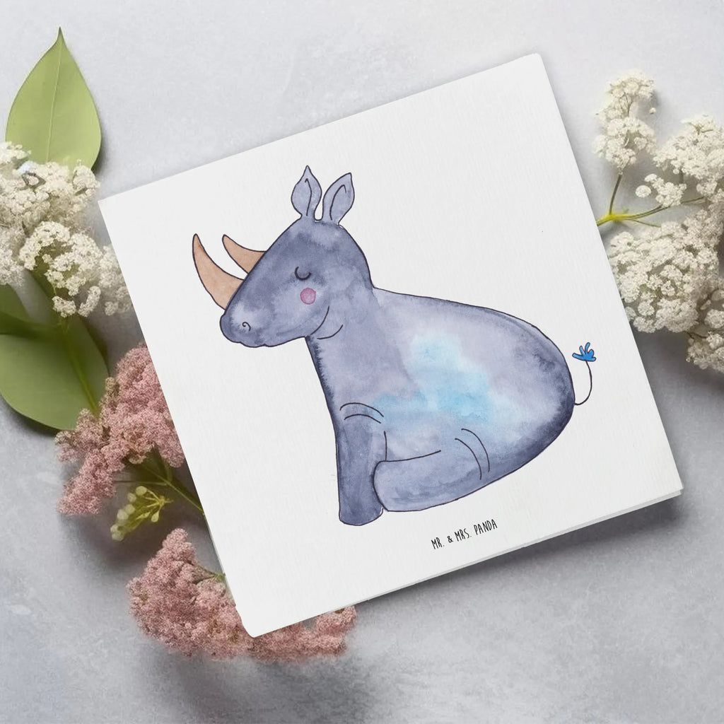 Deluxe Karte Einhorn Nashorn Geburtstagskarte, Einladungskarte, Grußkarte, Karte, Klappkarte, Glückwunschkarte, Hochzeitskarte, Hochwertige Klappkarte, Hochwertige Grußkarte, Einhorn, Einhörner, Einhorn Deko, Unicorn, lustig, Einhornpower, Regenbogen, witzig, Nashörner, Glitzer, Zoo, Nashorn, Erwachsenwerden