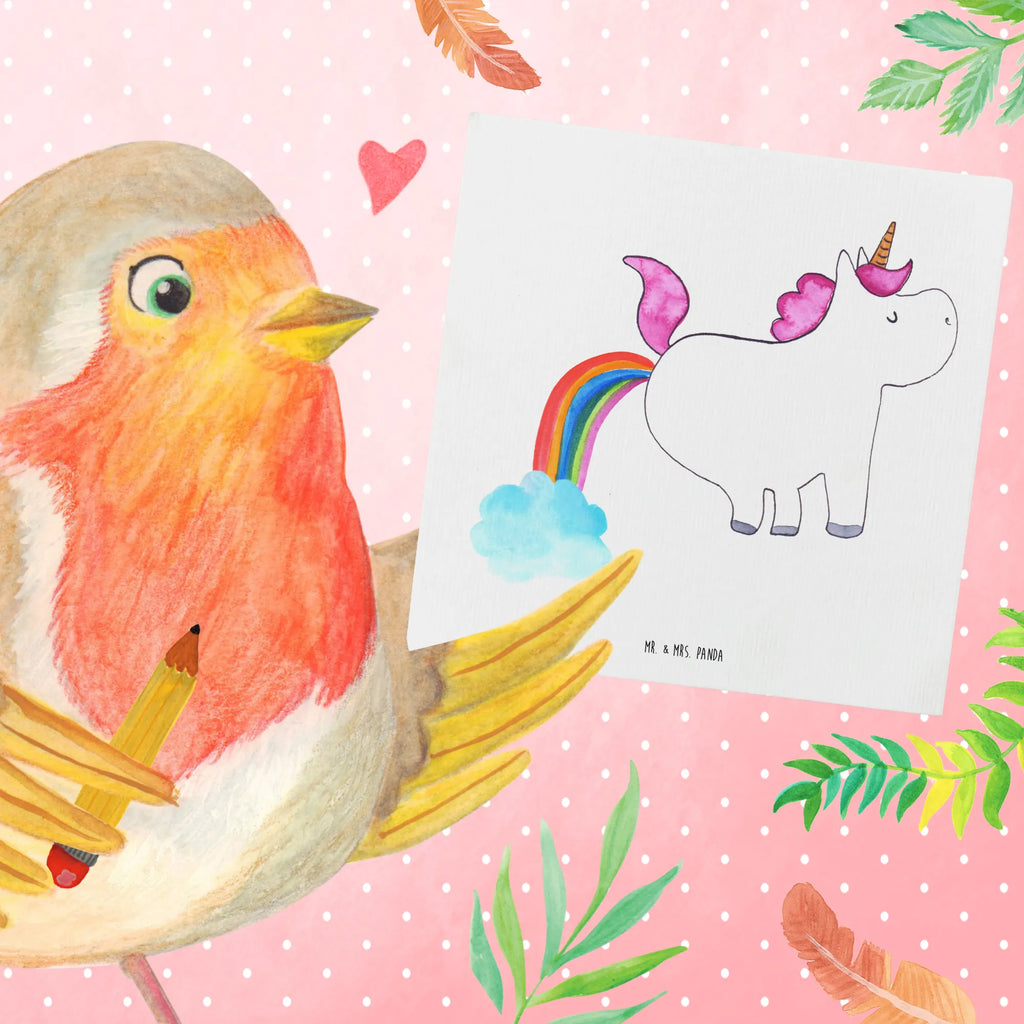 Deluxe Karte Einhorn Pupsen Hochwertige Grußkarte, Glückwunschkarte, Klappkarte, Karte, Geburtstagskarte, Hochwertige Klappkarte, Einladungskarte, Grußkarte, Hochzeitskarte, Einhorn, Einhörner, Einhorn Deko, Unicorn, lustig, Glitzer, Erwachsenwerden, Freundin, Regenbogen, Pups, Spaß, Einhornpower