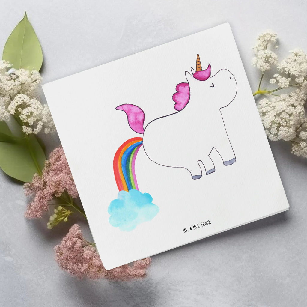 Deluxe Karte Einhorn Pupsen Hochwertige Grußkarte, Glückwunschkarte, Klappkarte, Karte, Geburtstagskarte, Hochwertige Klappkarte, Einladungskarte, Grußkarte, Hochzeitskarte, Einhorn, Einhörner, Einhorn Deko, Unicorn, lustig, Glitzer, Erwachsenwerden, Freundin, Regenbogen, Pups, Spaß, Einhornpower