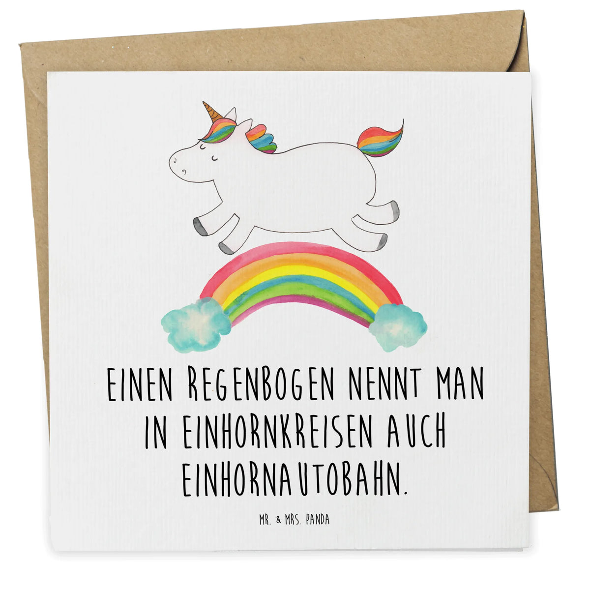 Deluxe Card unicorn rainbow doppelkarte, Grußkarte, anlasskarte, Glückwunschkarte, faltkarte, Klappkarte, Unicorn, Einhorn, Einhörner, Einhorn Deko, Einhornpower, Glitzer, Einhornautobahn, Regenbogen, Erwachsenwerden