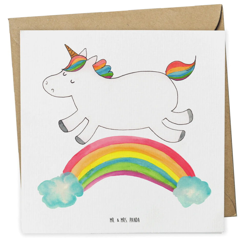 Deluxe Karte Einhorn Regenbogen Hochwertige Grußkarte, Hochzeitskarte, Hochwertige Klappkarte, Einladungskarte, Grußkarte, Glückwunschkarte, Klappkarte, Karte, Geburtstagskarte, Einhorn, Einhörner, Einhorn Deko, Unicorn, Glitzer, Erwachsenwerden, Regenbogen, Einhornautobahn, Einhornpower