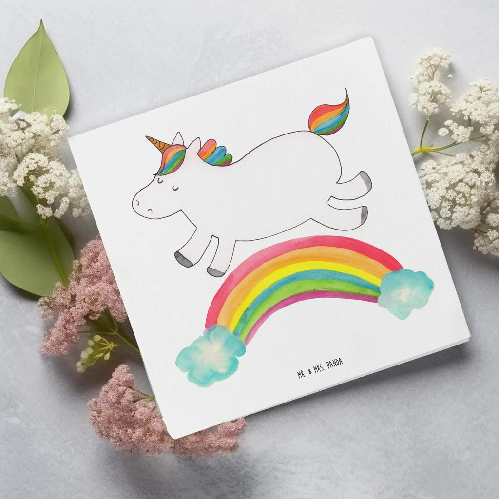Deluxe Karte Einhorn Regenbogen Hochwertige Grußkarte, Hochzeitskarte, Hochwertige Klappkarte, Einladungskarte, Grußkarte, Glückwunschkarte, Klappkarte, Karte, Geburtstagskarte, Einhorn, Einhörner, Einhorn Deko, Unicorn, Glitzer, Erwachsenwerden, Regenbogen, Einhornautobahn, Einhornpower