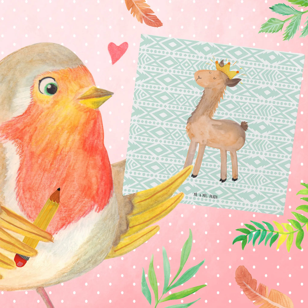 Deluxe Karte Lama König Hochwertige Klappkarte, Karte, Glückwunschkarte, Hochwertige Grußkarte, Geburtstagskarte, Hochzeitskarte, Grußkarte, Einladungskarte, Klappkarte, Lama, Alpaka, Chef, Vorgesetzter, Papa, Abi, Abitur, Lamas, Mama, Kollegin, Büro Kollege, König, Freundin, Königin