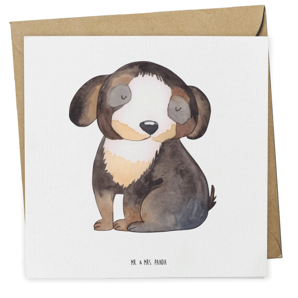 Deluxe Karte Hund Entspannen Hochzeitskarte, Glückwunschkarte, Klappkarte, Grußkarte, Hochwertige Klappkarte, Hochwertige Grußkarte, Karte, Einladungskarte, Geburtstagskarte, Hund, Hundemotiv, Haustier, Hunderasse, Tierliebhaber, Hundebesitzer, Sprüche, Hundeliebe, schwarzer Hund, Hundeglück, Liebe