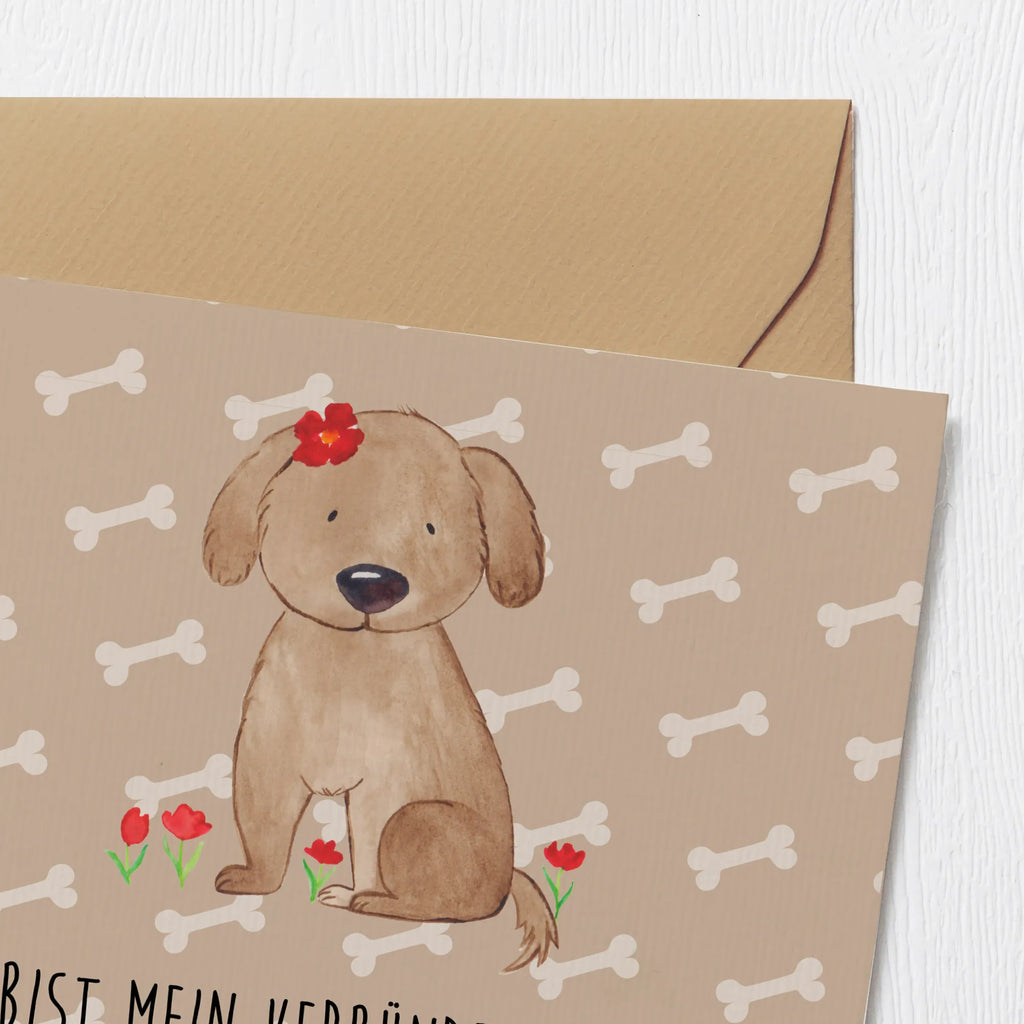 Deluxe Karte Hund Dame Glückwunschkarte, Klappkarte, Hochwertige Klappkarte, Karte, Einladungskarte, Geburtstagskarte, Grußkarte, Hochwertige Grußkarte, Hochzeitskarte, Hund, Hundemotiv, Haustier, Hunderasse, Tierliebhaber, Hundebesitzer, Sprüche, Frauchen, Hundeglück, Hundeliebe, Hunde, Liebe