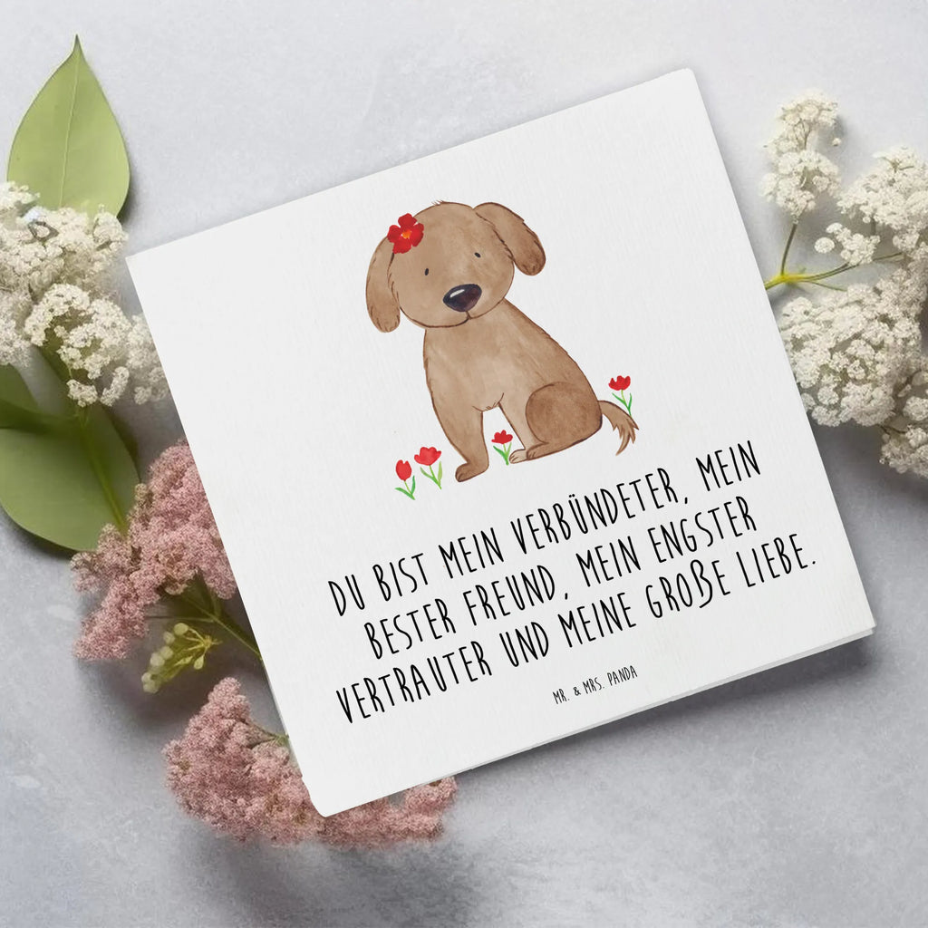 Deluxe Karte Hund Dame Glückwunschkarte, Klappkarte, Hochwertige Klappkarte, Karte, Einladungskarte, Geburtstagskarte, Grußkarte, Hochwertige Grußkarte, Hochzeitskarte, Hund, Hundemotiv, Haustier, Hunderasse, Tierliebhaber, Hundebesitzer, Sprüche, Frauchen, Hundeglück, Hundeliebe, Hunde, Liebe