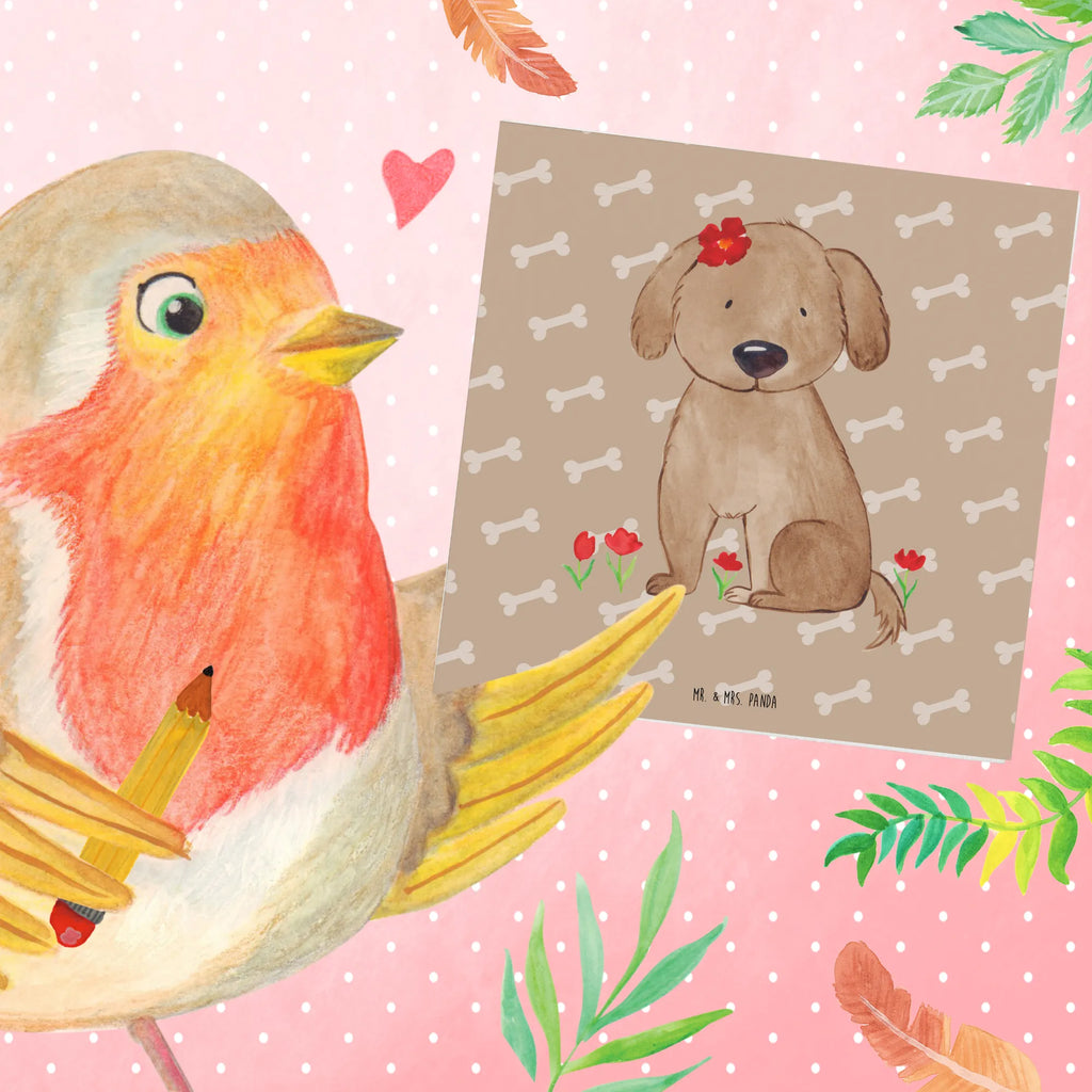 Deluxe Karte Hund Dame Glückwunschkarte, Klappkarte, Hochwertige Klappkarte, Karte, Einladungskarte, Geburtstagskarte, Grußkarte, Hochwertige Grußkarte, Hochzeitskarte, Hund, Hundemotiv, Haustier, Hunderasse, Tierliebhaber, Hundebesitzer, Sprüche, Frauchen, Hundeglück, Hundeliebe, Hunde, Liebe