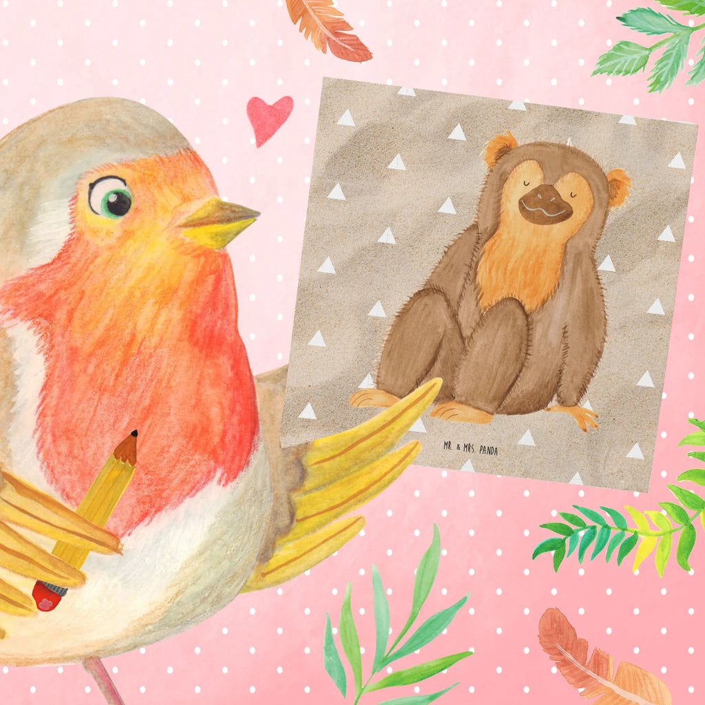 Deluxe Karte Affe Glückwunschkarte, Hochwertige Grußkarte, Geburtstagskarte, Hochwertige Klappkarte, Grußkarte, Karte, Einladungskarte, Hochzeitskarte, Klappkarte, Afrika, Wildtiere, Respekt, Selbstbewusstsein, Selbstachtung, Selfcare, Äffchen, Affe, Liebe, Selbstliebe, Motivation, Affen