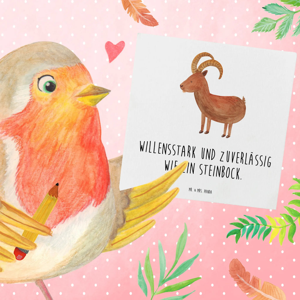 Deluxe Card Star sign Capricorn Karte, Hochwertige Klappkarte, Hochwertige Grußkarte, Geburtstagskarte, Einladungskarte, Glückwunschkarte, Hochzeitskarte, Grußkarte, Klappkarte, Tierkreiszeichen, Sternzeichen, Horoskop, Astrologie, Aszendent, Ziege, Steinbock Sternzeichen, Steinböcke, Geschenk Januar, Geburtstag Januar, Geschenk Dezember, Geburtstag Dezember, Bock, Steinbock Geschenk