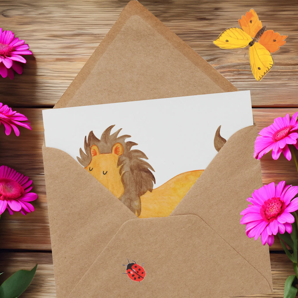 Deluxe Karte Sternzeichen Löwe Karte, Hochwertige Grußkarte, Grußkarte, Hochzeitskarte, Geburtstagskarte, Klappkarte, Glückwunschkarte, Hochwertige Klappkarte, Einladungskarte, Tierkreiszeichen, Sternzeichen, Horoskop, Astrologie, Aszendent, Geschenk August, Löwe Geschenk, Geburtstag Juli, Löwe Sternzeichen, Geburtstag August, König der Tiere, Geschenk Juli