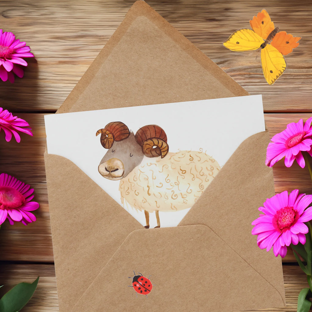 Deluxe Karte Sternzeichen Widder Karte, Hochzeitskarte, Glückwunschkarte, Hochwertige Grußkarte, Hochwertige Klappkarte, Geburtstagskarte, Einladungskarte, Grußkarte, Klappkarte, Tierkreiszeichen, Sternzeichen, Horoskop, Astrologie, Aszendent, Bock, Geburtstag April, Geschenk April, Schafbock, Geburtstag März, Geschenk März, Widder Geschenk, Widder Sternzeichen