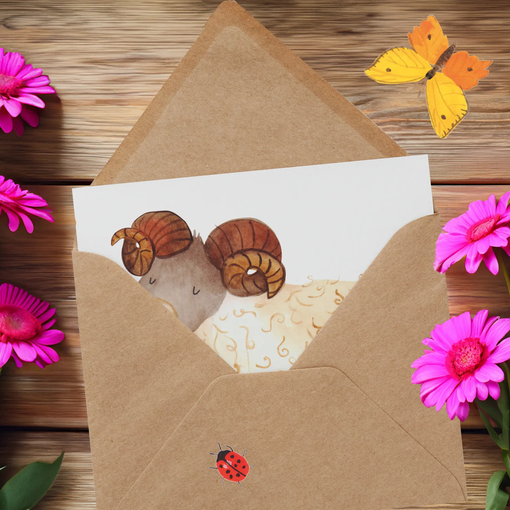 Deluxe Karte Sternzeichen Widder Karte, Hochzeitskarte, Glückwunschkarte, Hochwertige Grußkarte, Hochwertige Klappkarte, Geburtstagskarte, Einladungskarte, Grußkarte, Klappkarte, Tierkreiszeichen, Sternzeichen, Horoskop, Astrologie, Aszendent, Bock, Geburtstag April, Geschenk April, Schafbock, Geburtstag März, Geschenk März, Widder Geschenk, Widder Sternzeichen