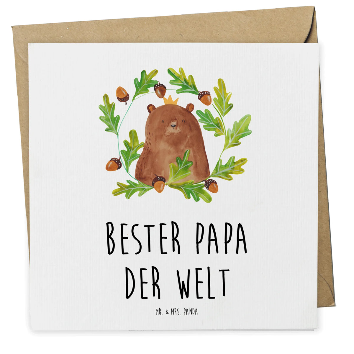 Karta Deluxe Niedźwiedź król Niedźwiedź, Miś, Pluszowy miś