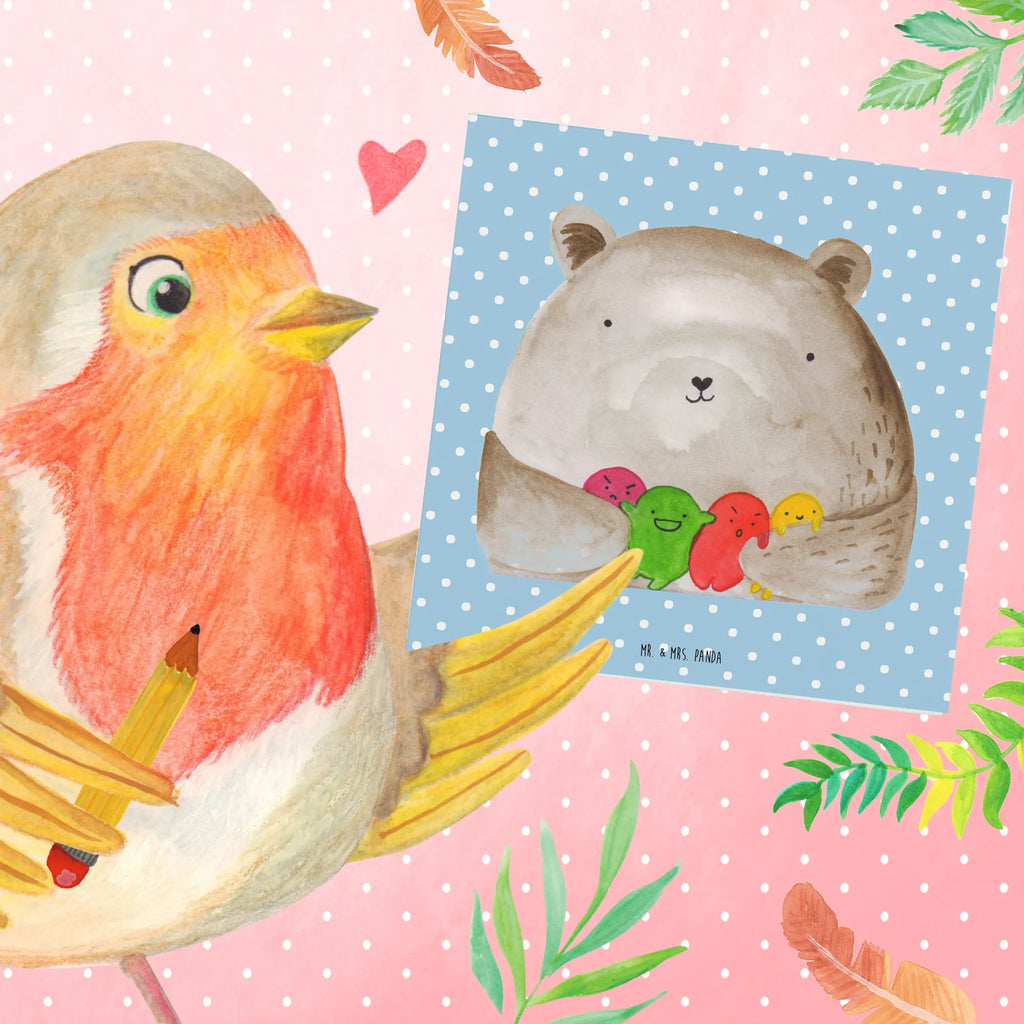 Deluxe Karte Bär Gefühl Hochwertige Grußkarte, Karte, Geburtstagskarte, Hochwertige Klappkarte, Glückwunschkarte, Hochzeitskarte, Klappkarte, Grußkarte, Einladungskarte, Bär, Teddy, Teddybär, Durchgedreht, Verrückt, Wahnsinn