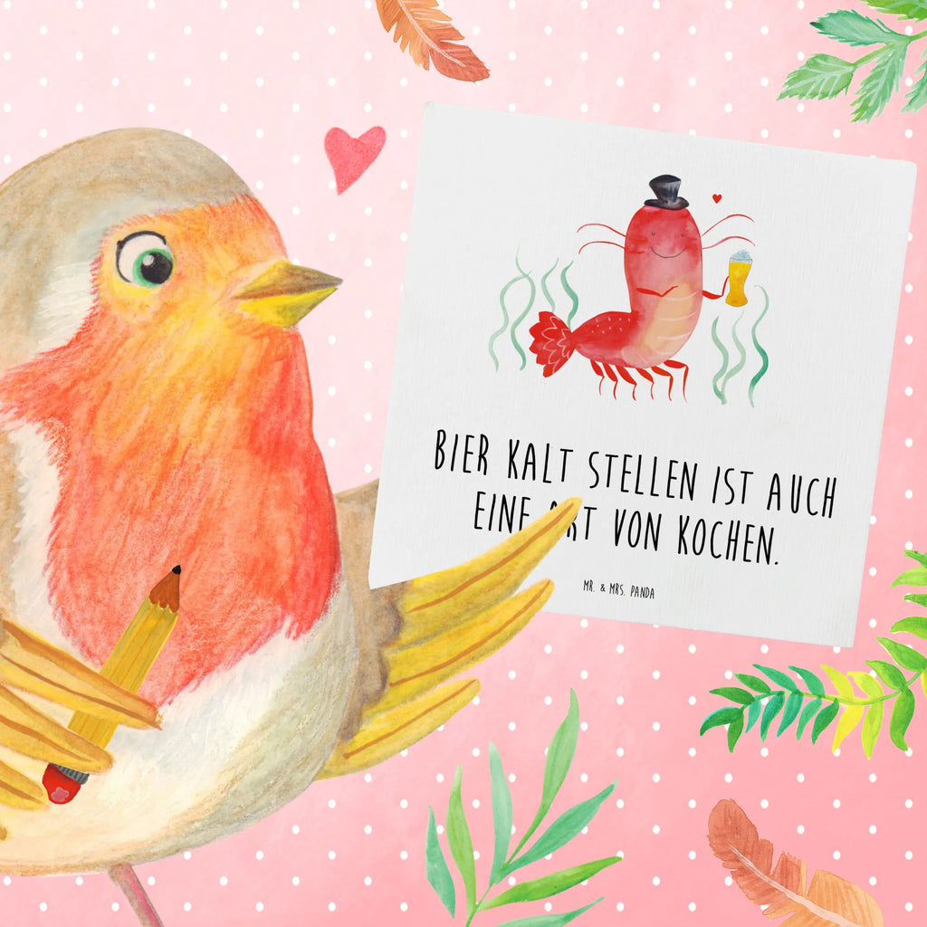 Deluxe Karte Hummer Weizen Einladungskarte, Hochzeitskarte, Karte, Hochwertige Grußkarte, Glückwunschkarte, Geburtstagskarte, Grußkarte, Klappkarte, Hochwertige Klappkarte, Meerestiere, Meer, Urlaub, Junggesellin, Männerhaushalt, Kneipe, Kochen, Gasthaus, Junggeselle, Bierliebhaber, Garnelen, Bier, Wirtschaft, Garnele