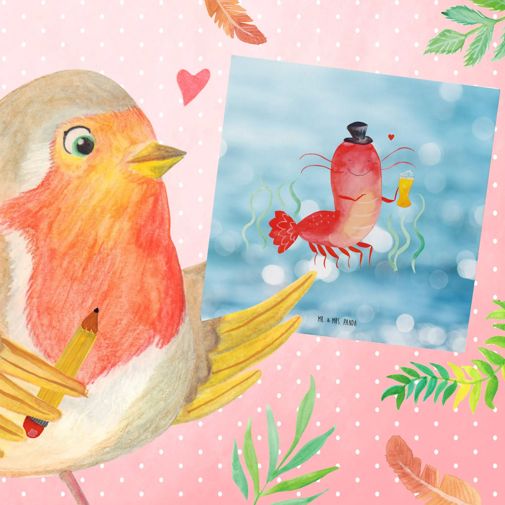 Deluxe Karte Hummer Weizen Einladungskarte, Hochzeitskarte, Karte, Hochwertige Grußkarte, Glückwunschkarte, Geburtstagskarte, Grußkarte, Klappkarte, Hochwertige Klappkarte, Meerestiere, Meer, Urlaub, Junggesellin, Männerhaushalt, Kneipe, Kochen, Gasthaus, Junggeselle, Bierliebhaber, Garnelen, Bier, Wirtschaft, Garnele