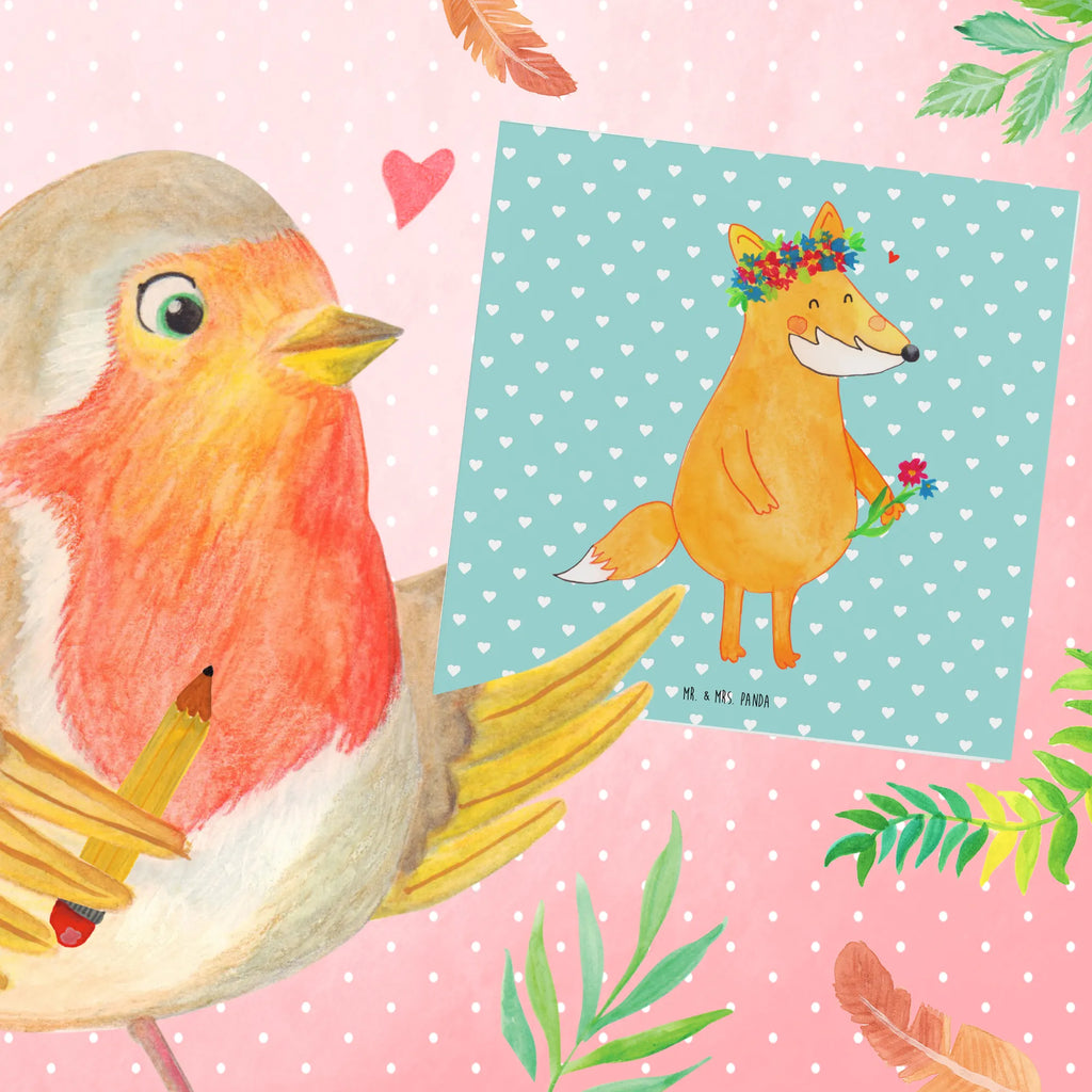 Deluxe Card Fox Flower Glückwunschkarte, Hochzeitskarte, Klappkarte, Geburtstagskarte, Karte, Hochwertige Klappkarte, Grußkarte, Hochwertige Grußkarte, Einladungskarte, Fuchs, mich, Freude, Blumen, Liebesbeweis, Blume, Motivation, ich, Blumenmädchen, Freundin, Fox, Freundinnen, Liebe, Selbstliebe, Füchse, Fuchsmädchen