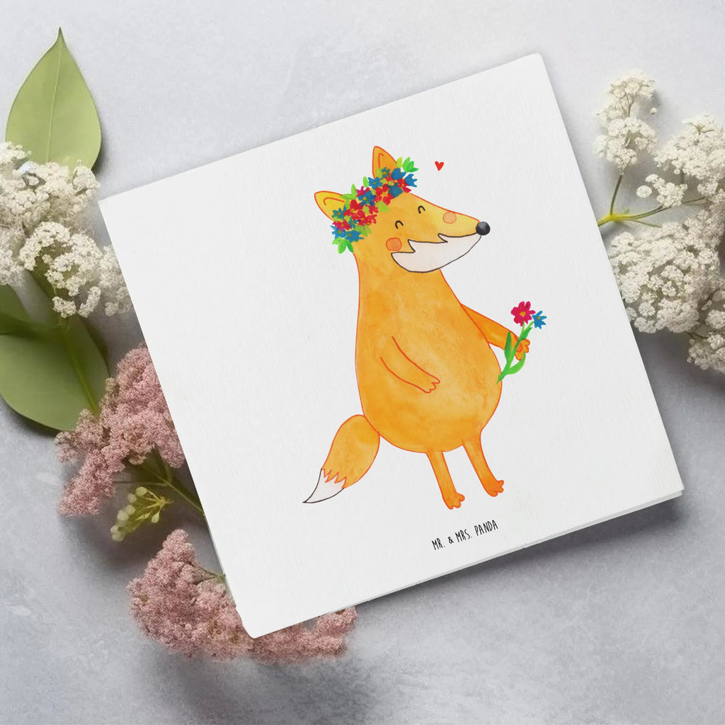 Deluxe Card Fox Flower Glückwunschkarte, Hochzeitskarte, Klappkarte, Geburtstagskarte, Karte, Hochwertige Klappkarte, Grußkarte, Hochwertige Grußkarte, Einladungskarte, Fuchs, mich, Freude, Blumen, Liebesbeweis, Blume, Motivation, ich, Blumenmädchen, Freundin, Fox, Freundinnen, Liebe, Selbstliebe, Füchse, Fuchsmädchen