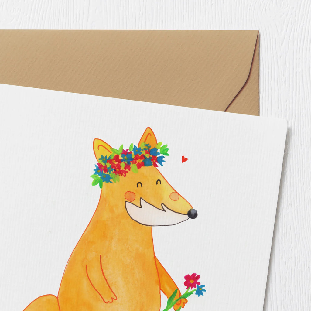 Deluxe Card Fox Flower Glückwunschkarte, Hochzeitskarte, Klappkarte, Geburtstagskarte, Karte, Hochwertige Klappkarte, Grußkarte, Hochwertige Grußkarte, Einladungskarte, Fuchs, mich, Freude, Blumen, Liebesbeweis, Blume, Motivation, ich, Blumenmädchen, Freundin, Fox, Freundinnen, Liebe, Selbstliebe, Füchse, Fuchsmädchen