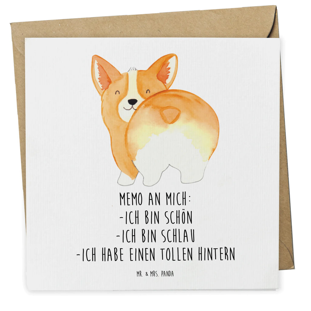 Deluxe Karte Corgi Po Glückwunschkarte, Karte, Hochzeitskarte, Hochwertige Klappkarte, Klappkarte, Hochwertige Grußkarte, Grußkarte, Einladungskarte, Geburtstagskarte, Hund, Hundemotiv, Haustier, Hunderasse, Tierliebhaber, Hundebesitzer, Sprüche, Spruch, Hundeliebe, Corgie, Motivation, Selbstliebe