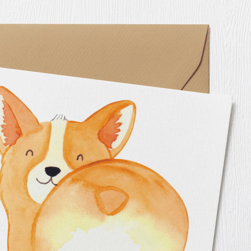 Deluxe Karte Corgi Po Glückwunschkarte, Karte, Hochzeitskarte, Hochwertige Klappkarte, Klappkarte, Hochwertige Grußkarte, Grußkarte, Einladungskarte, Geburtstagskarte, Hund, Hundemotiv, Haustier, Hunderasse, Tierliebhaber, Hundebesitzer, Sprüche, Spruch, Hundeliebe, Corgie, Motivation, Selbstliebe