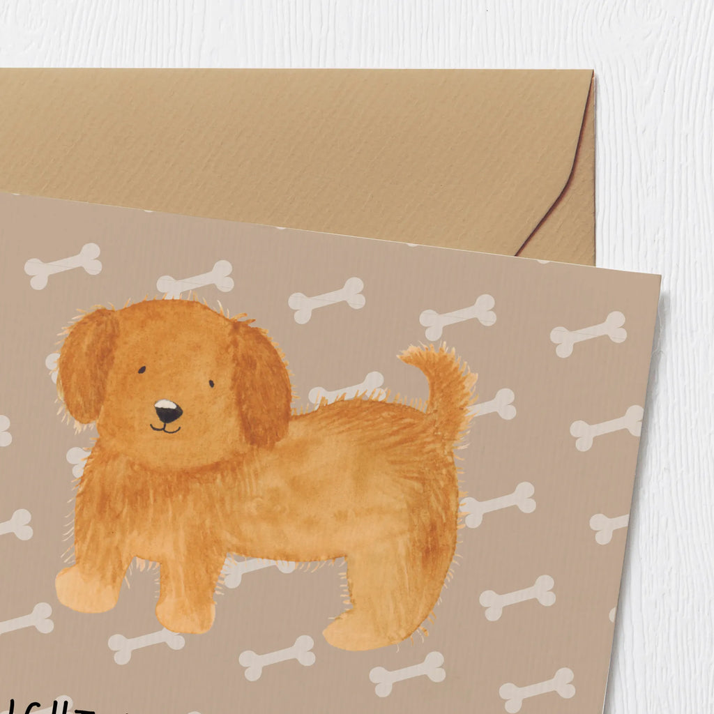 Deluxe Karte Hund Flauschig Hochzeitskarte, Grußkarte, lustige karten, Hochwertige Grußkarte, Glückwunschkarte, weihnachtskarte, Karte, geburtskarte, Klappkarte, Hochwertige Klappkarte, quadratische karte, Einladungskarte, Dankeskarte, Gutscheinkarte, Geburtstagskarte, sprüche karten, abschiedskarte, Geschenkkarte, Sprüche, Hunderasse, Tierliebhaber, Haustier, Hundemotiv, Hund, Hundebesitzer, Hundemama, Hundeliebe, Hunde, Frauchen