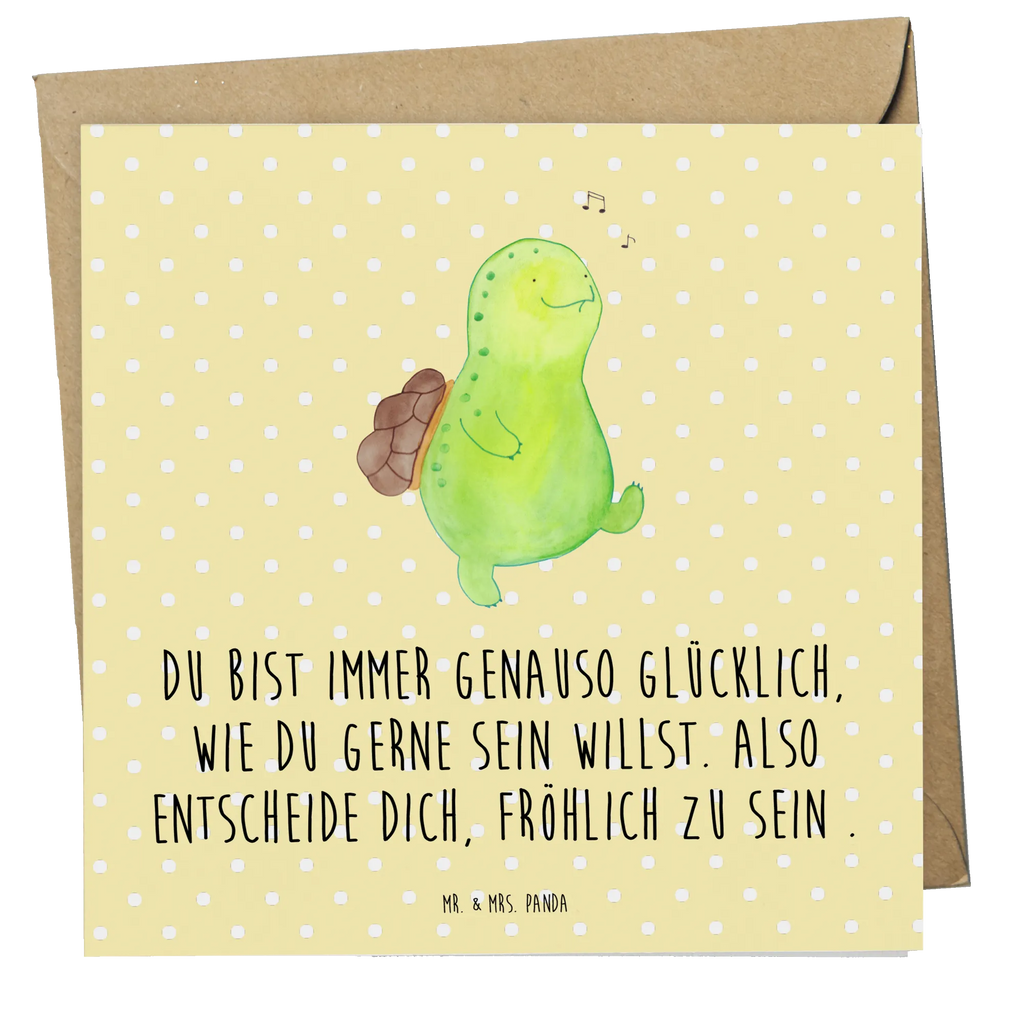 Deluxe Karte Schildkröte Pfeifen Einladungskarte, Geburtstagskarte, Hochzeitskarte, Karte, Hochwertige Grußkarte, Grußkarte, Hochwertige Klappkarte, Klappkarte, Glückwunschkarte, Schildkröte, fröhlich, Lebensfreude, Motivation, Depression, Trennung, Schildi, Neuanfang, Schildkröten, Glück