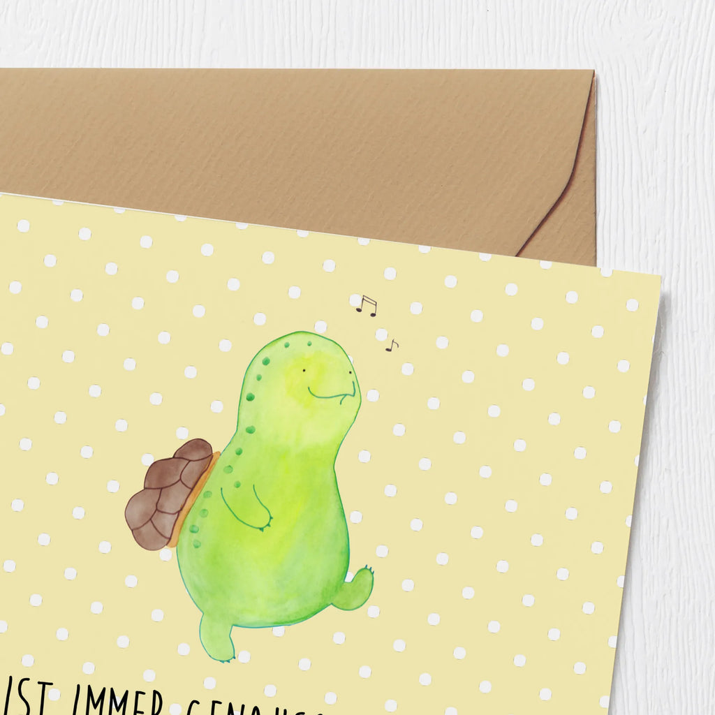 Deluxe Karte Schildkröte Pfeifen Einladungskarte, Geburtstagskarte, Hochzeitskarte, Karte, Hochwertige Grußkarte, Grußkarte, Hochwertige Klappkarte, Klappkarte, Glückwunschkarte, Schildkröte, fröhlich, Lebensfreude, Motivation, Depression, Trennung, Schildi, Neuanfang, Schildkröten, Glück