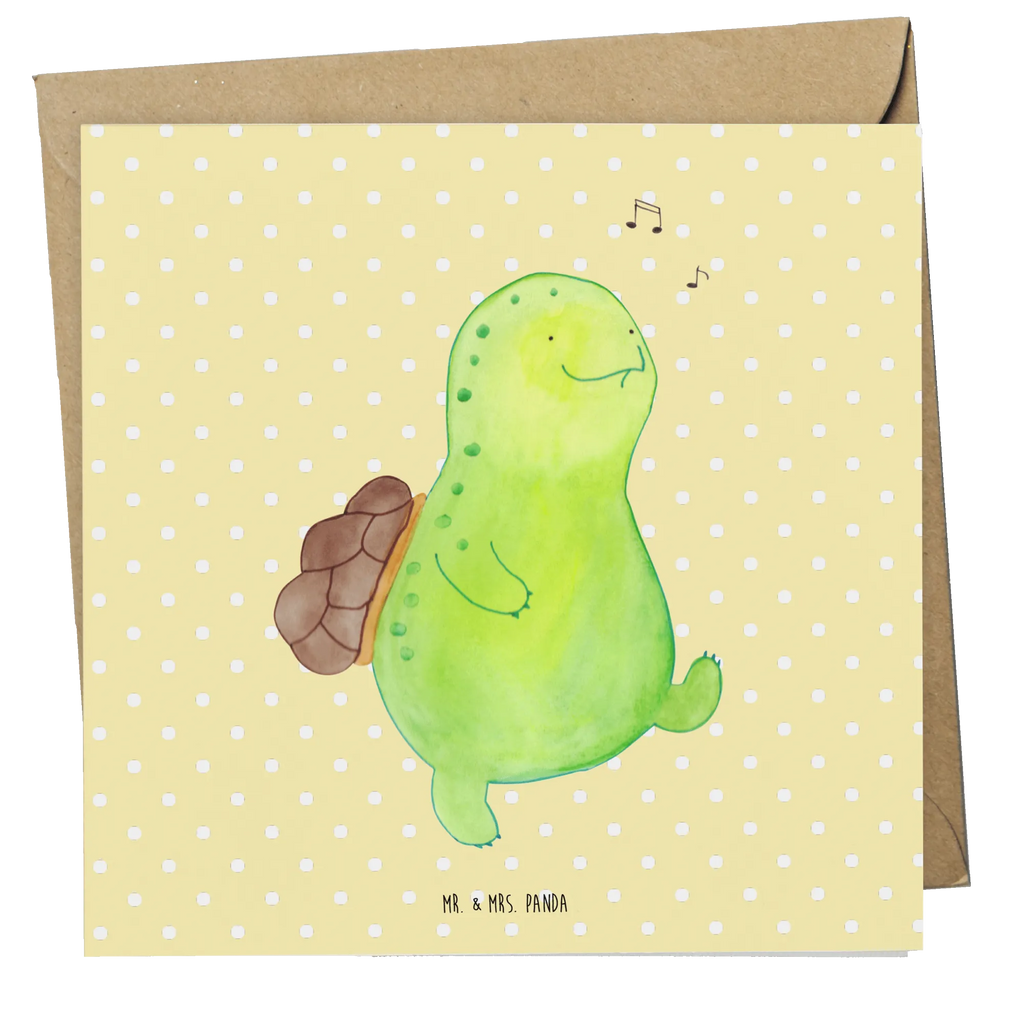 Deluxe Karte Schildkröte Pfeifen Einladungskarte, Geburtstagskarte, Hochzeitskarte, Karte, Hochwertige Grußkarte, Grußkarte, Hochwertige Klappkarte, Klappkarte, Glückwunschkarte, Schildkröte, fröhlich, Lebensfreude, Motivation, Depression, Trennung, Schildi, Neuanfang, Schildkröten, Glück