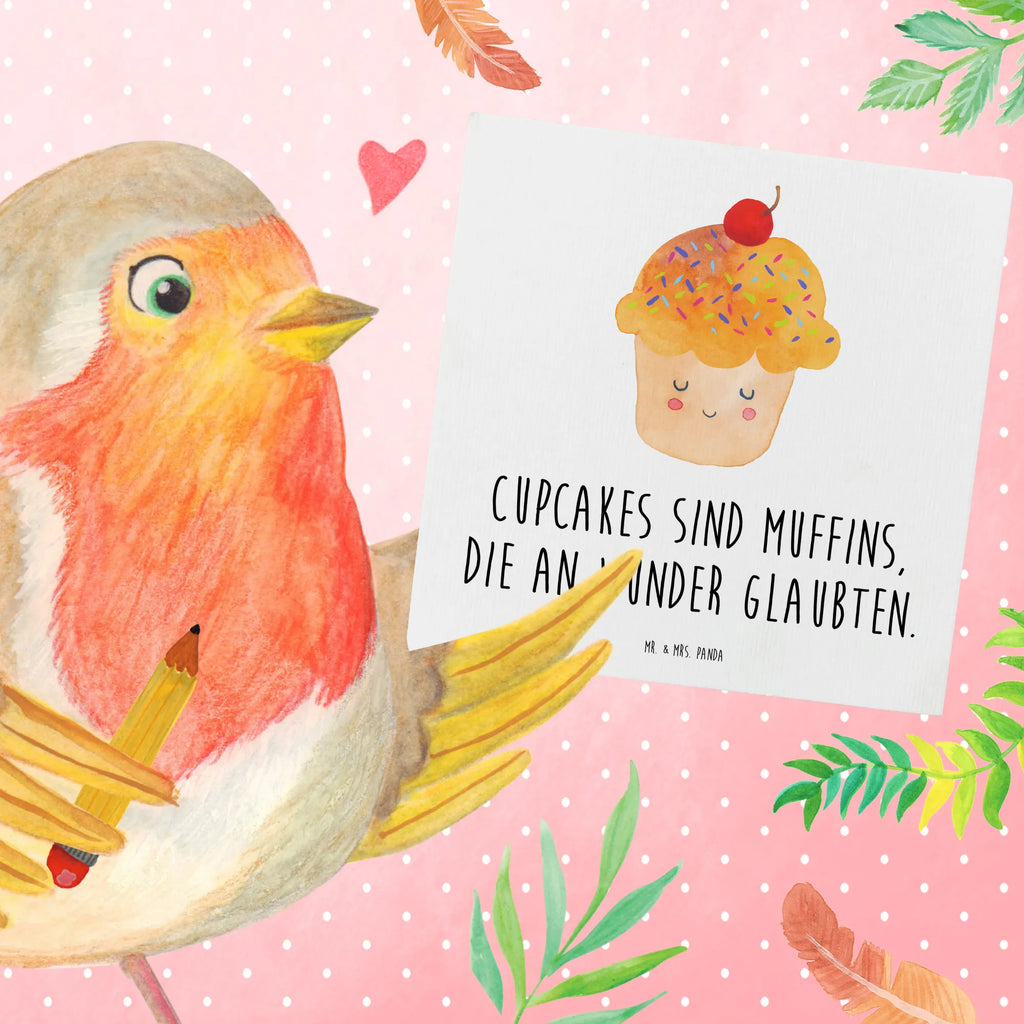 Deluxe Card Cupcake Grußkarte, Hochwertige Grußkarte, Karte, Hochzeitskarte, Geburtstagskarte, Klappkarte, Hochwertige Klappkarte, Glückwunschkarte, Einladungskarte, Tiermotive, Gute Laune, lustige Sprüche, Tiere, Geschenk Koch, Backen Geschenk, Küche Spruch, Muffin, Motivation Sprüche, Küche Deko, Wunder, Cupcakes