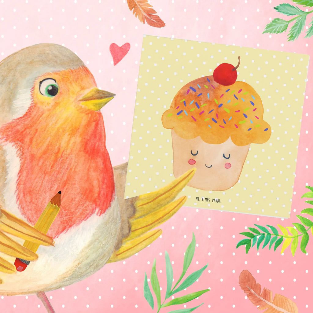 Deluxe Card Cupcake Grußkarte, Hochwertige Grußkarte, Karte, Hochzeitskarte, Geburtstagskarte, Klappkarte, Hochwertige Klappkarte, Glückwunschkarte, Einladungskarte, Tiermotive, Gute Laune, lustige Sprüche, Tiere, Geschenk Koch, Backen Geschenk, Küche Spruch, Muffin, Motivation Sprüche, Küche Deko, Wunder, Cupcakes