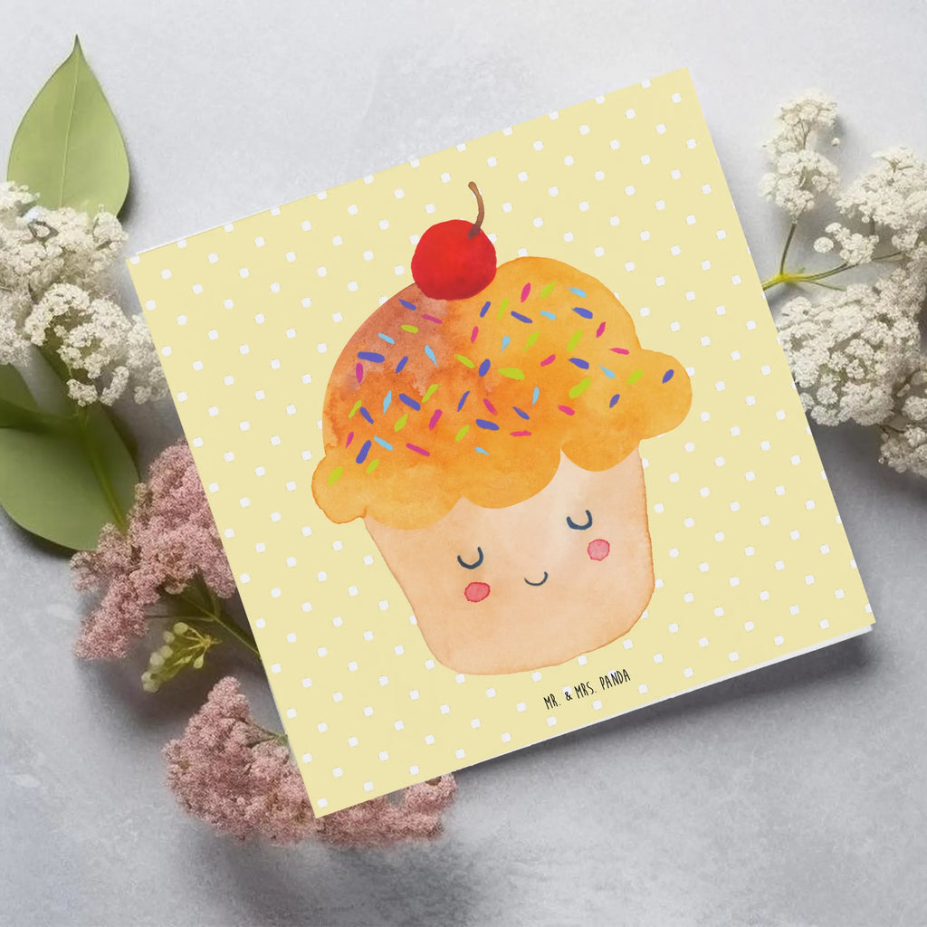 Deluxe Card Cupcake Grußkarte, Hochwertige Grußkarte, Karte, Hochzeitskarte, Geburtstagskarte, Klappkarte, Hochwertige Klappkarte, Glückwunschkarte, Einladungskarte, Tiermotive, Gute Laune, lustige Sprüche, Tiere, Geschenk Koch, Backen Geschenk, Küche Spruch, Muffin, Motivation Sprüche, Küche Deko, Wunder, Cupcakes