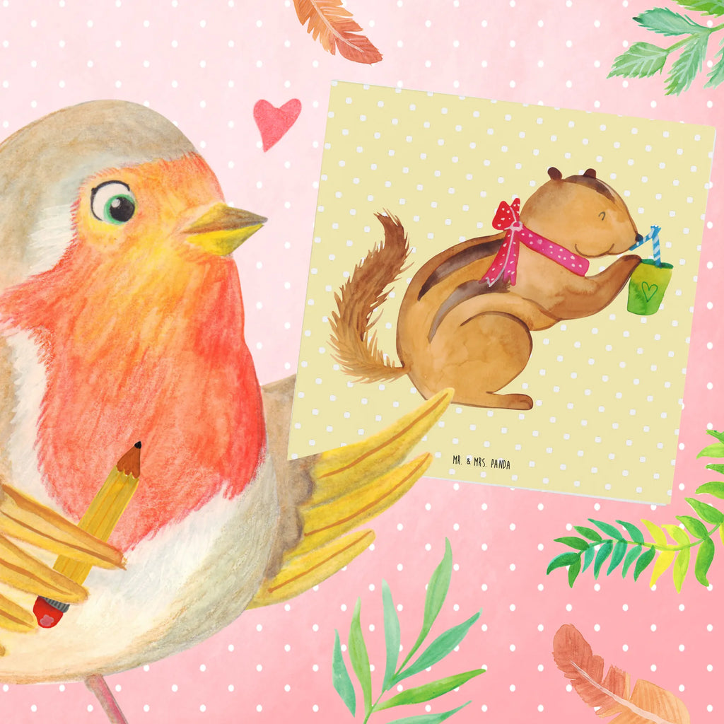 Deluxe Card Squirrel smoothies Einladungskarte, Hochwertige Klappkarte, Hochwertige Grußkarte, Grußkarte, Glückwunschkarte, Karte, Hochzeitskarte, Geburtstagskarte, Klappkarte, Tiermotive, Gute Laune, lustige Sprüche, Tiere, Eichhörnchen, Abnehmen, Green Smoothies, Streifenhörnchen, Diät