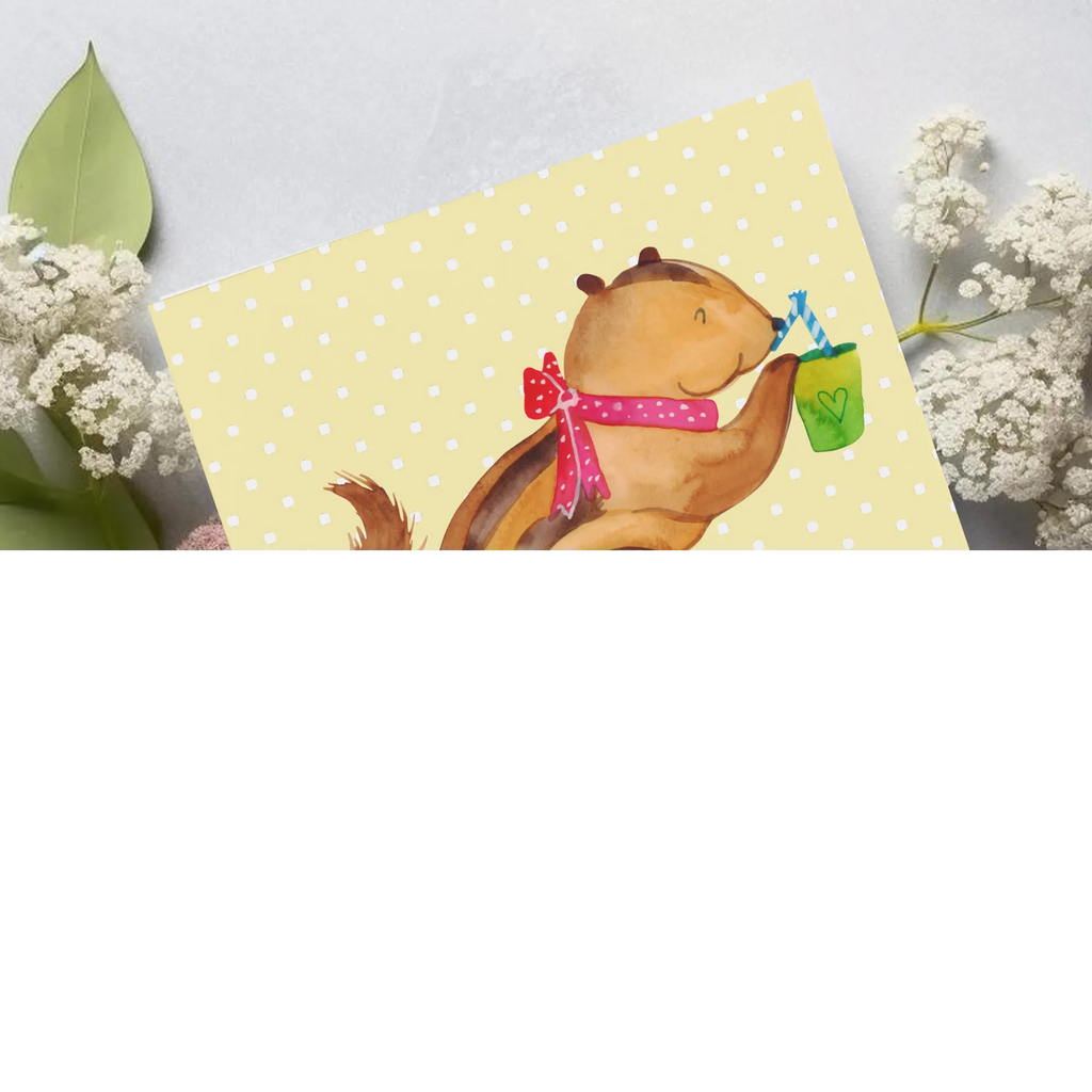Deluxe Card Squirrel smoothies Einladungskarte, Hochwertige Klappkarte, Hochwertige Grußkarte, Grußkarte, Glückwunschkarte, Karte, Hochzeitskarte, Geburtstagskarte, Klappkarte, Tiermotive, Gute Laune, lustige Sprüche, Tiere, Eichhörnchen, Abnehmen, Green Smoothies, Streifenhörnchen, Diät