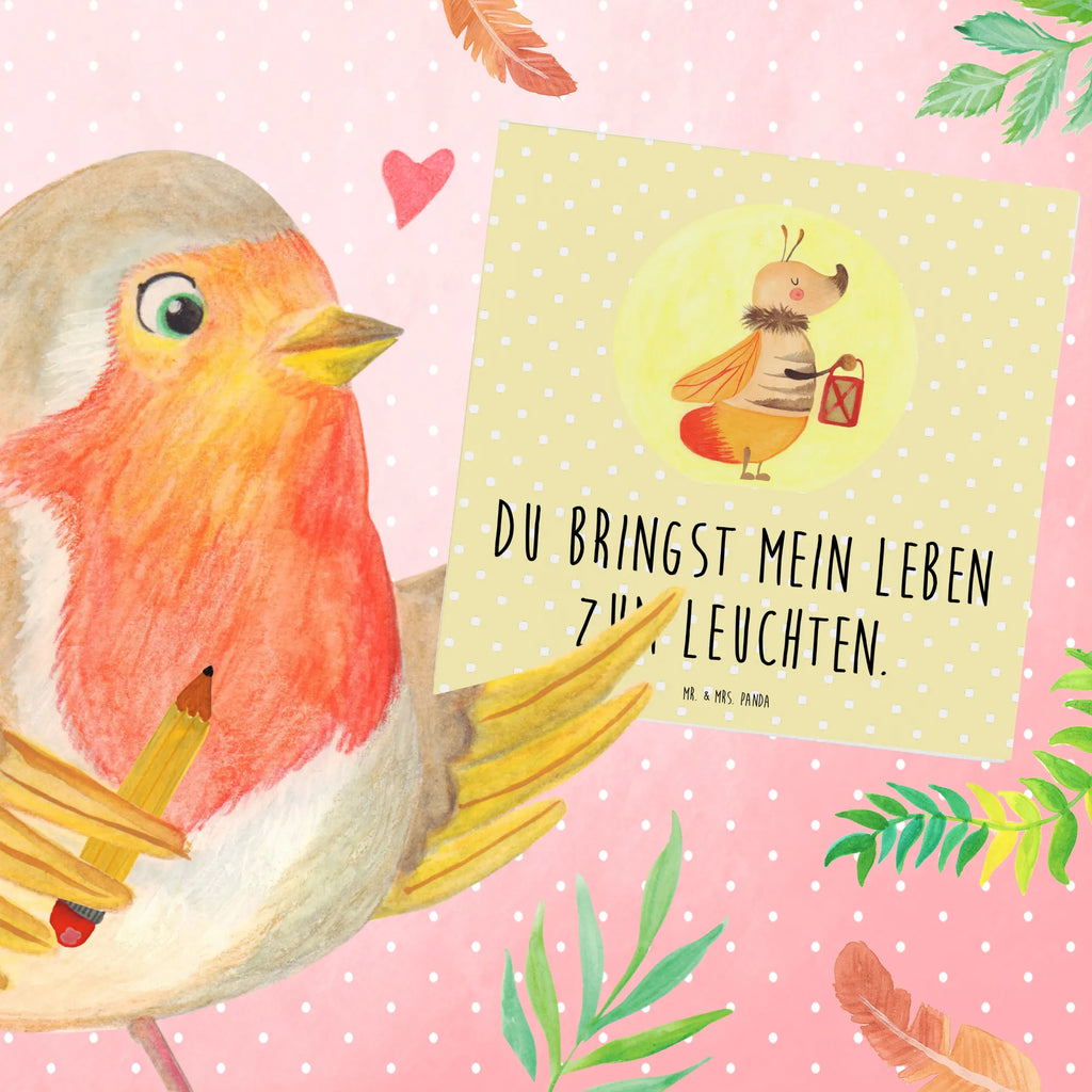 Deluxe Karte Glühwürmchen Einladungskarte, Geburtstagskarte, Karte, Hochzeitskarte, Hochwertige Klappkarte, Hochwertige Grußkarte, Grußkarte, Glückwunschkarte, Klappkarte, Tiermotive, Gute Laune, lustige Sprüche, Tiere, Leuchten, Verlobung, Falter, Heiratsantrag, Jahrestag, Lieblingsmensch, Glühwürmchen, Liebesspruch, Liebesbeweis, Glühwurm, magisch, Liebe