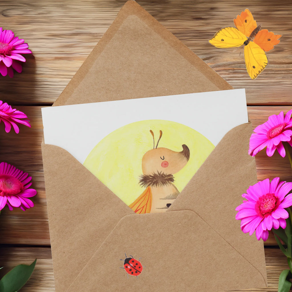 Deluxe Karte Glühwürmchen Einladungskarte, Geburtstagskarte, Karte, Hochzeitskarte, Hochwertige Klappkarte, Hochwertige Grußkarte, Grußkarte, Glückwunschkarte, Klappkarte, Tiermotive, Gute Laune, lustige Sprüche, Tiere, Leuchten, Verlobung, Falter, Heiratsantrag, Jahrestag, Lieblingsmensch, Glühwürmchen, Liebesspruch, Liebesbeweis, Glühwurm, magisch, Liebe