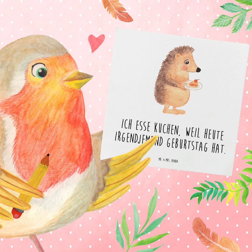 Deluxe Karte Igel Kuchenstück Hochzeitskarte, Karte, Grußkarte, Einladungskarte, Klappkarte, Hochwertige Grußkarte, Geburtstagskarte, Glückwunschkarte, Hochwertige Klappkarte, Tiermotive, Gute Laune, lustige Sprüche, Tiere, Geburtstagskuchen, Igel, Einladung Party, Essen Spruch, Kuchen, Kuchen backen, Backen Geschenk, Torte