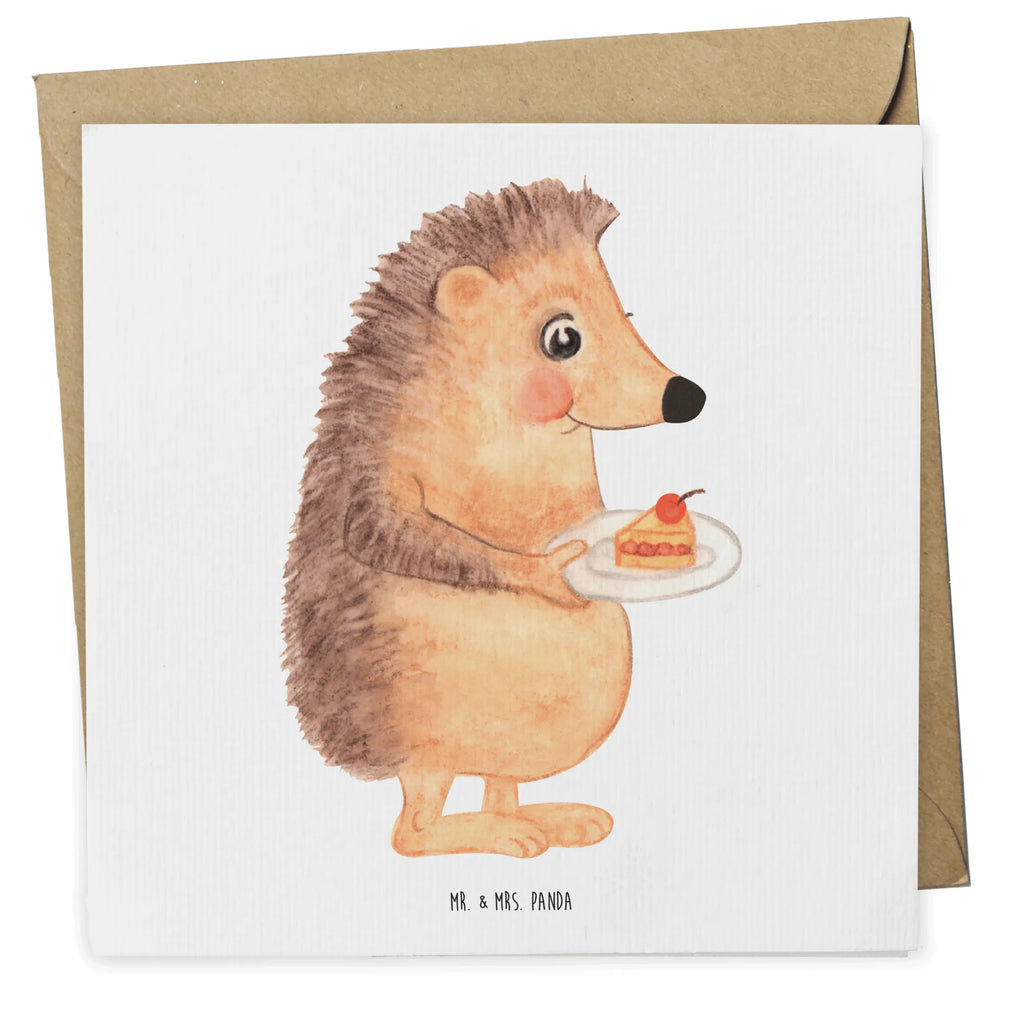 Deluxe Karte Igel Kuchenstück Hochzeitskarte, Karte, Grußkarte, Einladungskarte, Klappkarte, Hochwertige Grußkarte, Geburtstagskarte, Glückwunschkarte, Hochwertige Klappkarte, Tiermotive, Gute Laune, lustige Sprüche, Tiere, Geburtstagskuchen, Igel, Einladung Party, Essen Spruch, Kuchen, Kuchen backen, Backen Geschenk, Torte