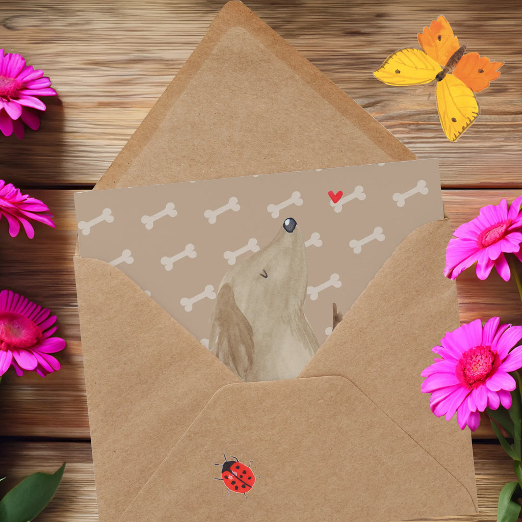 Deluxe Karte Hund Liebe Grußkarte, Karte, Klappkarte, Einladungskarte, Geburtstagskarte, Hochwertige Grußkarte, Glückwunschkarte, Hochzeitskarte, Hochwertige Klappkarte, Hund, Hundemotiv, Haustier, Hunderasse, Tierliebhaber, Hundebesitzer, Sprüche, Hundeglück, Liebe, Frauchen, Hundeliebe, Hunde