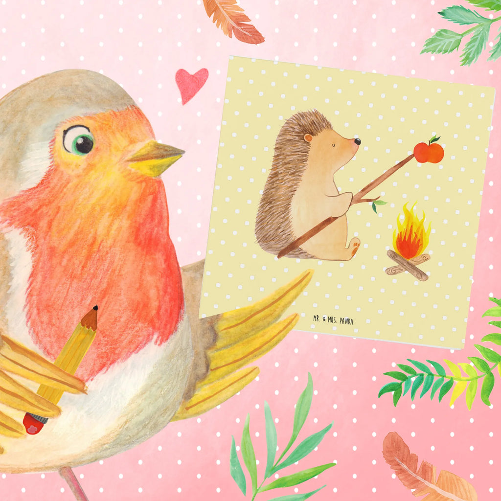 Deluxe Karte Igel Grillen Hochwertige Grußkarte, Hochwertige Klappkarte, Einladungskarte, Klappkarte, Grußkarte, Geburtstagskarte, Hochzeitskarte, Karte, Glückwunschkarte, Tiermotive, Gute Laune, lustige Sprüche, Tiere, Grillen, Sinn des Lebens, Spruch, Motivation, arbeitslos, Igel, Ziele