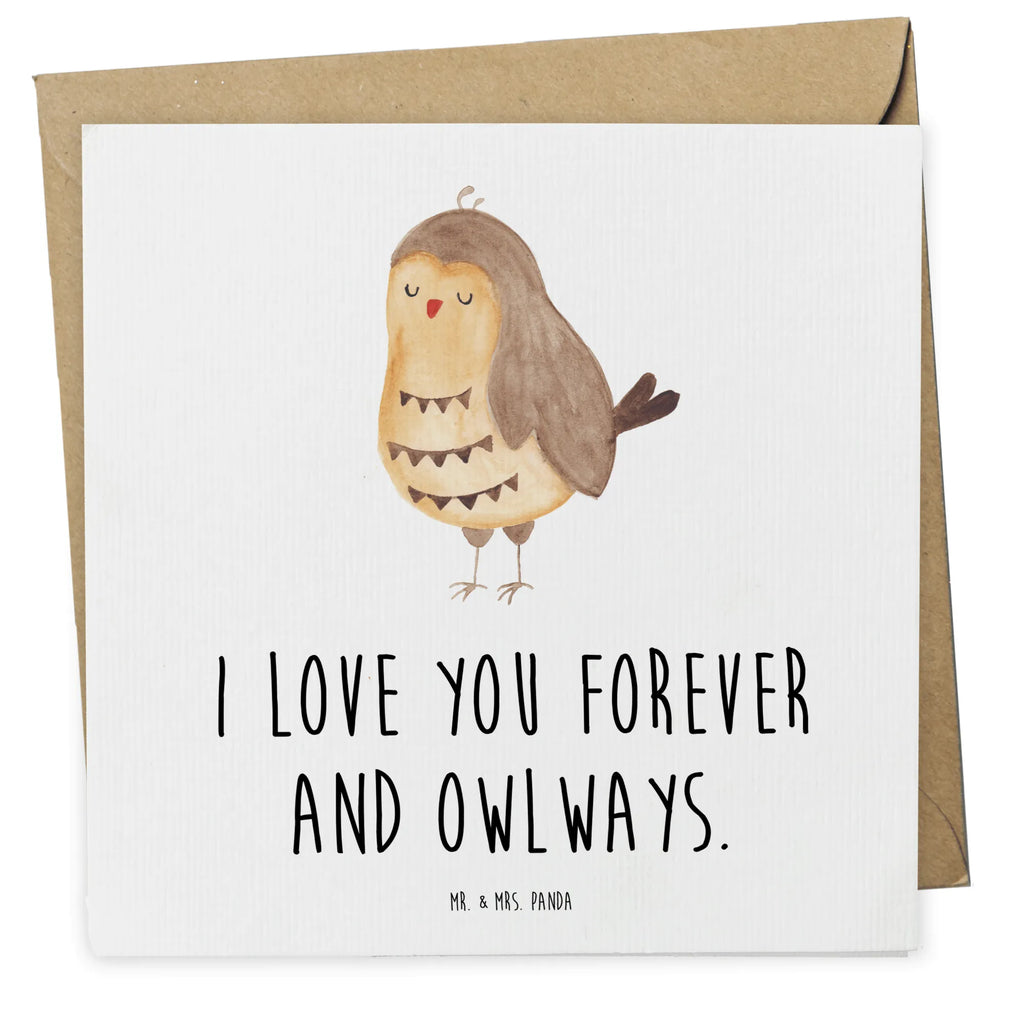 Deluxe Karte Eule Zufrieden Karte, Hochwertige Grußkarte, Klappkarte, Geburtstagskarte, Glückwunschkarte, Hochzeitskarte, Grußkarte, Hochwertige Klappkarte, Einladungskarte, Eule, Eule Spruch, Wortspiel lustig, Spruch schön, Romantisch, Liebe Spruch, Eule deko, Geschenk Hochzeitstag, Owl