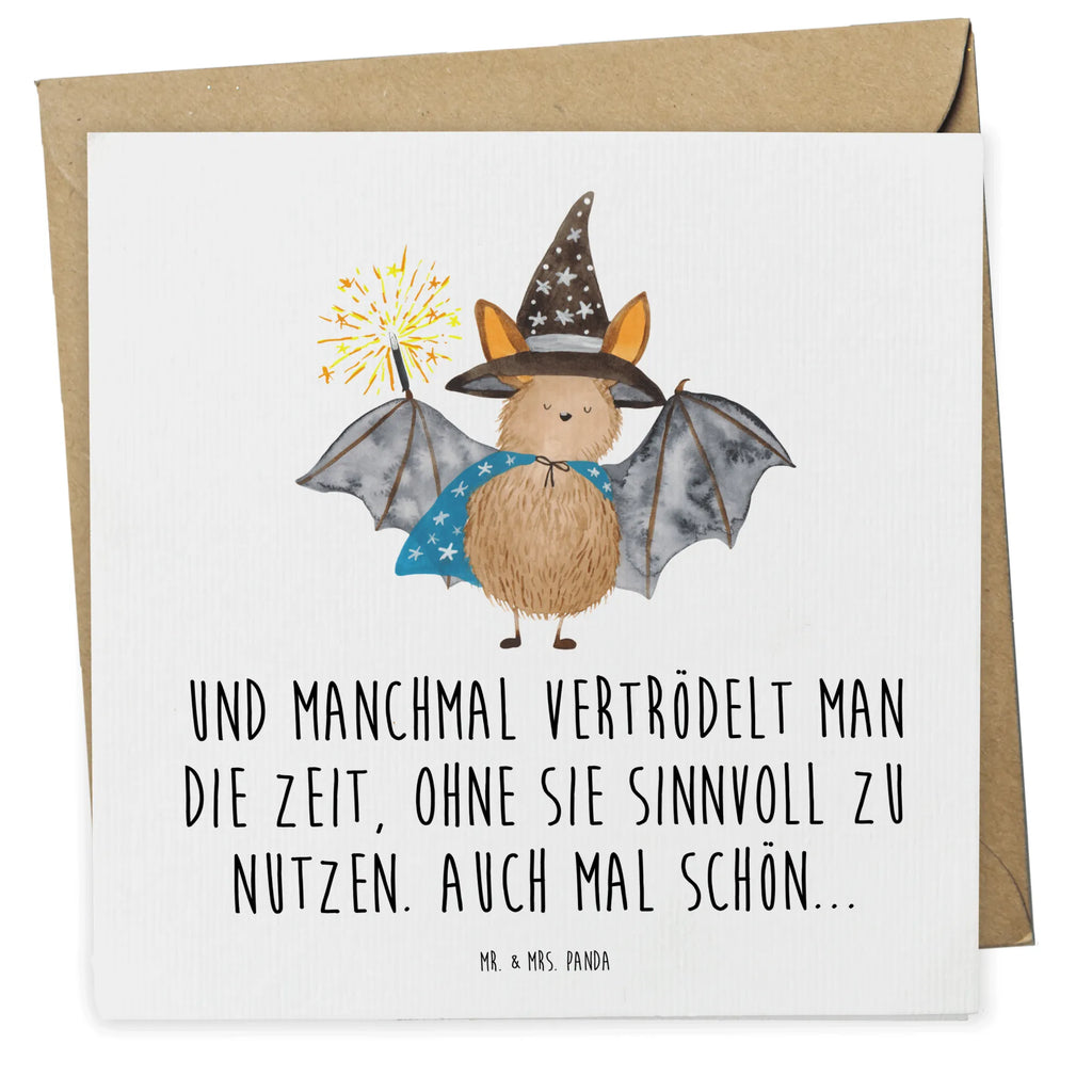 Deluxe Karte Fledermaus Zauberer Hochzeitskarte, Hochwertige Klappkarte, Klappkarte, Einladungskarte, Geburtstagskarte, Grußkarte, Hochwertige Grußkarte, Glückwunschkarte, Karte, Tiermotive, Gute Laune, lustige Sprüche, Tiere, reinsteigern, Fledermäuse, Zauberer, Magier, Frauen, Fledermaus